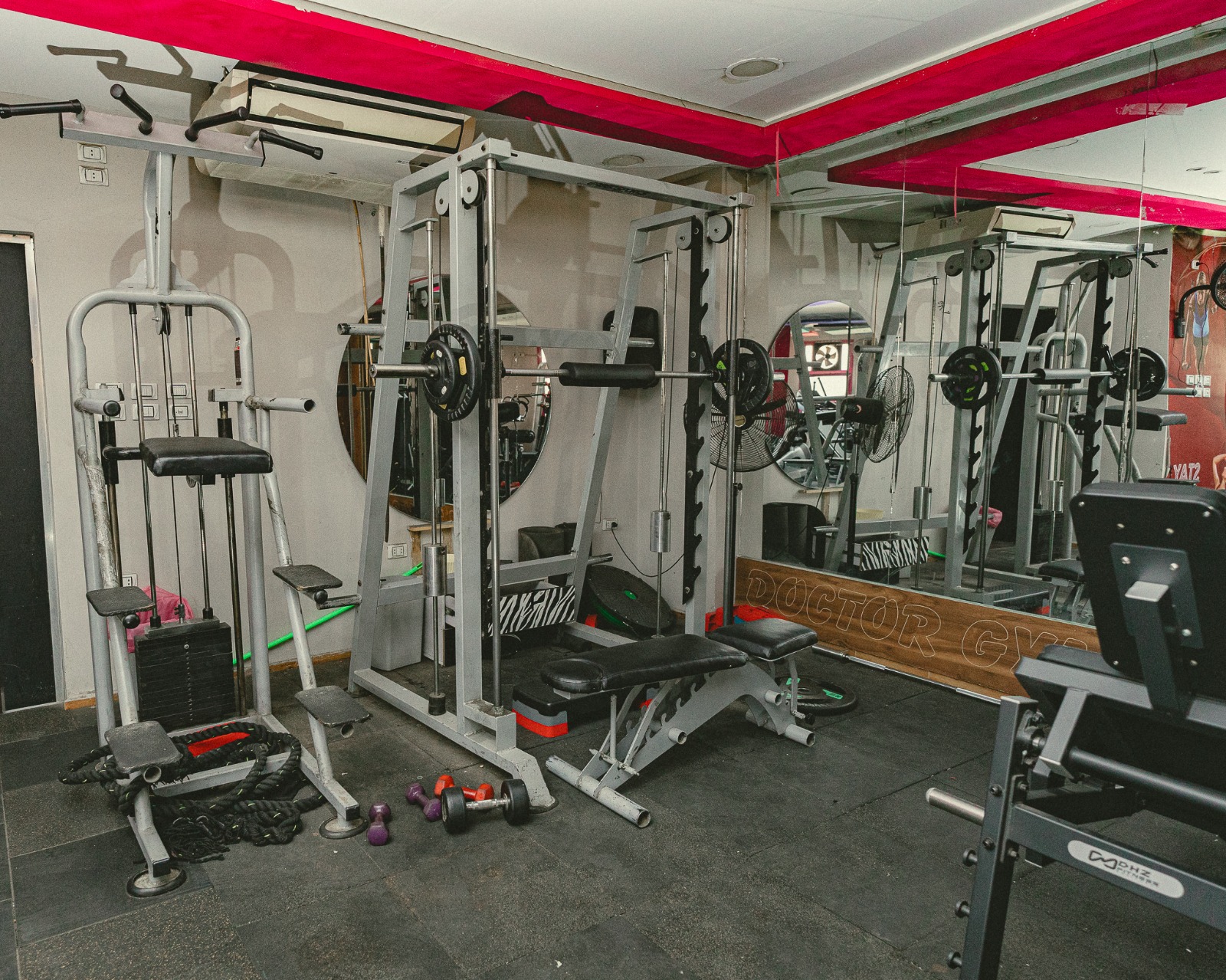 Premium gym facilities at Dr Gym